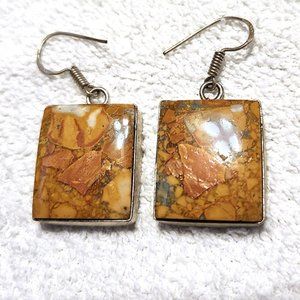 Natural Stone Earrings Handmade